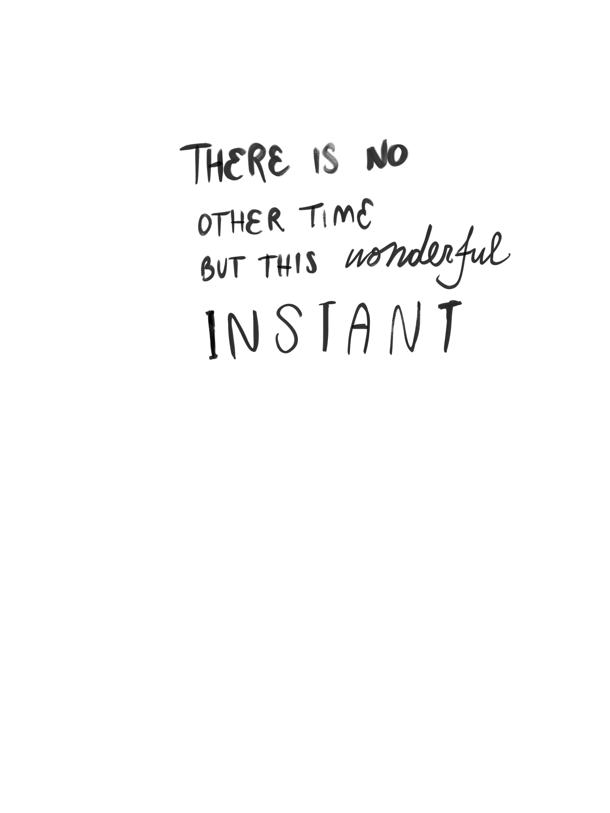 English handwritten translation of the poem